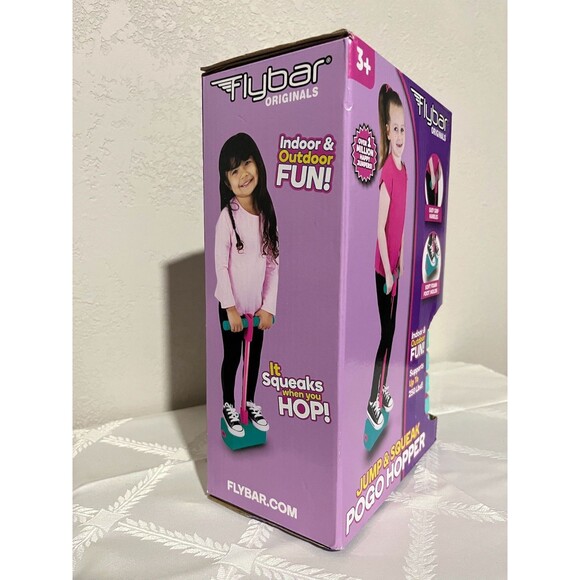 Flybar Jump & Squeak Pogo Hopper,  Ages 3 and Up - Picture 3 of 6